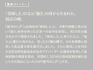 パールライス 岩手県産 白米 銀河のしずく 5kg 令和6年産 - 画像 (5)
