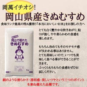 米 お米 令和6年産 5kg きぬむすめ 岡山県産 (5kg×1袋) 米 - 画像 (5)