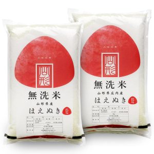 【精米 無洗米】 はえぬき 10kg (5kgx2袋) 山形県産 令和6年産 米