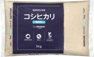 by Amazon 令和6年産 会津産 無洗 精米 コシヒカリ 5kg 令和6年産