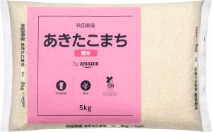 by Amazon 秋田県産 白米 あきたこまち 5kg 令和6年産